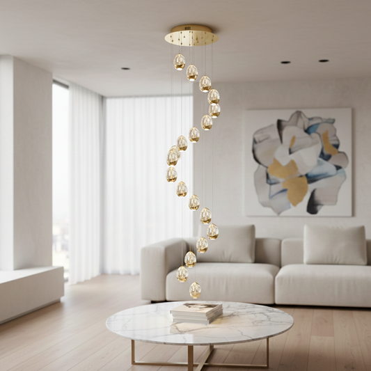 Golden egg a 14 luci oro