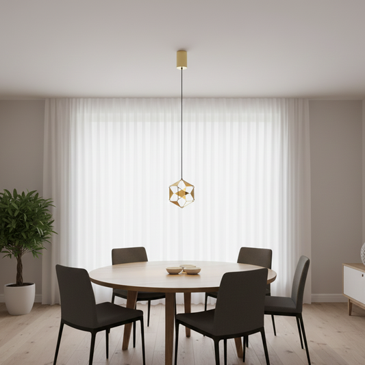 Lucciola Pro sospensione singola oro