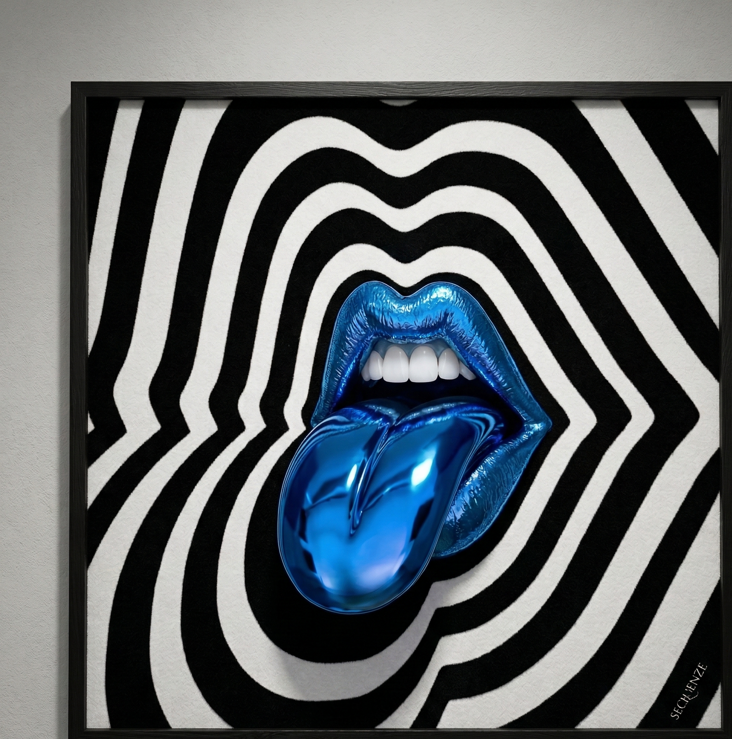 Optical Kiss quadro