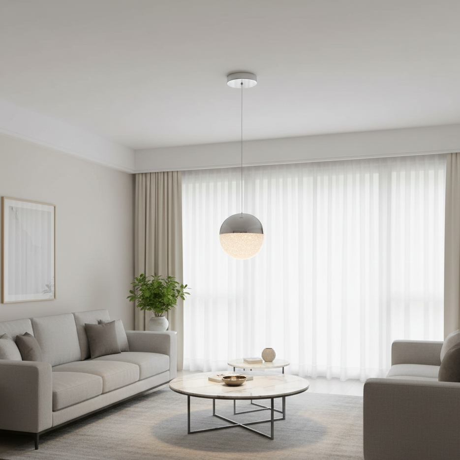 Atomo sospensione singola cromo