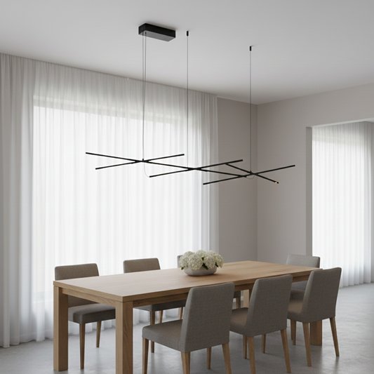Tubular a 10 luci sospensione