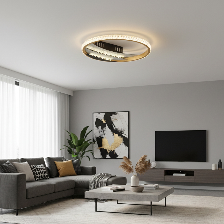 Constance plafoniera ø: 520mm, A: 60mm