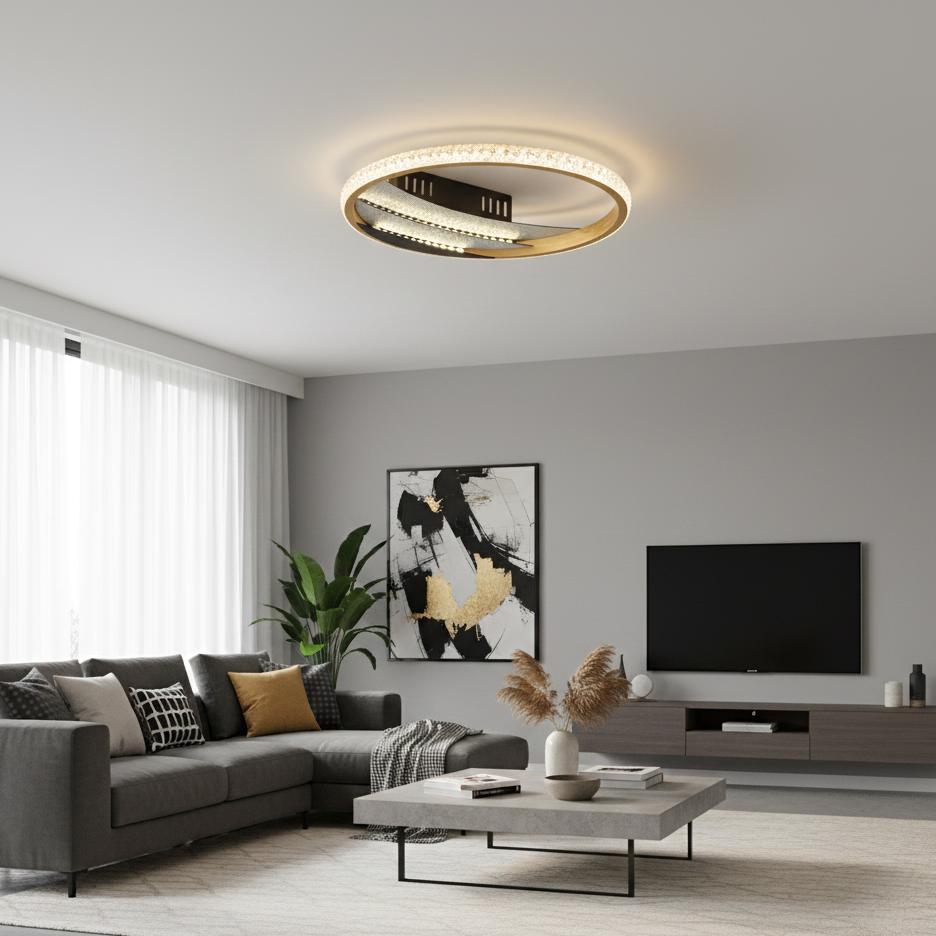 Constance plafoniera ø: 410mm, A: 60mm
