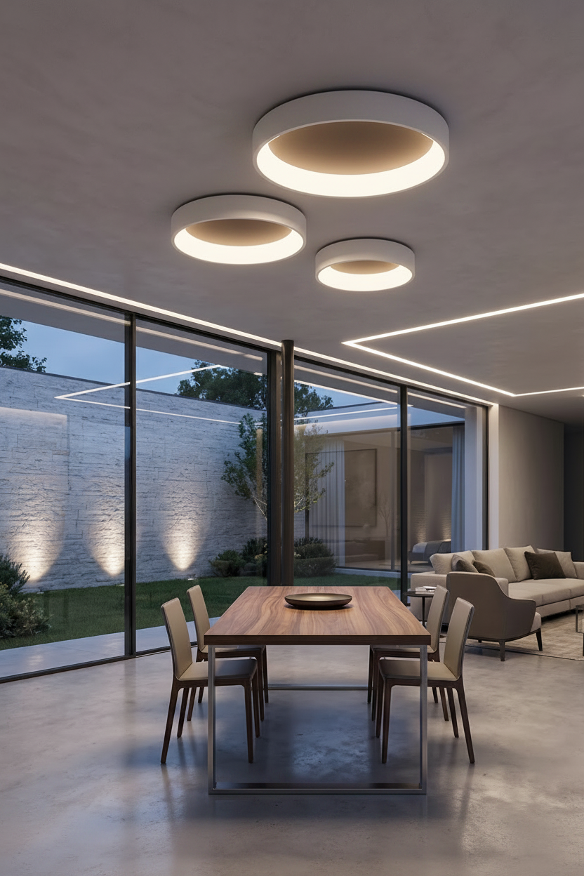 Palma plafoniera 450x100x130 mm