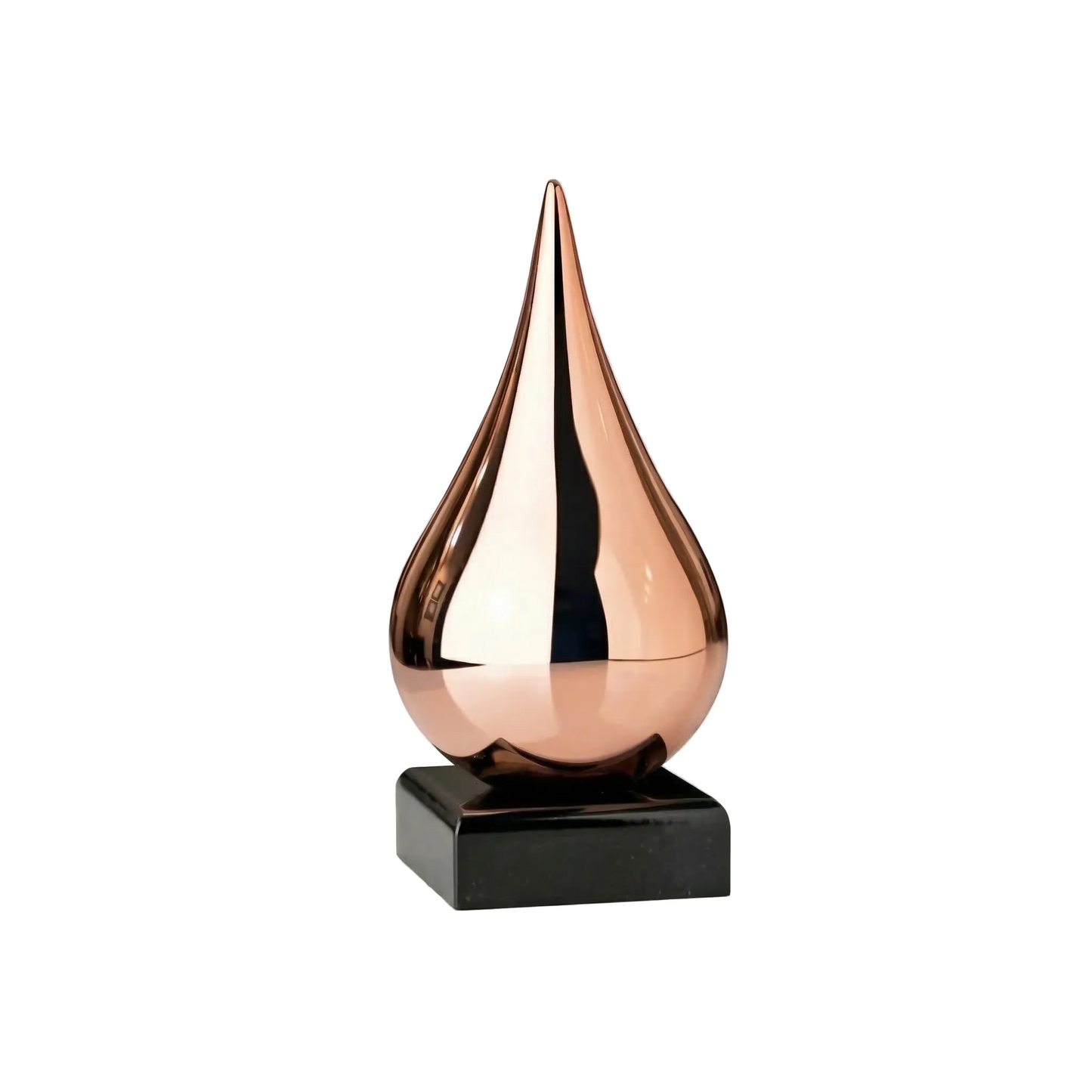 Goccia di Luce Oro Rosa scultura