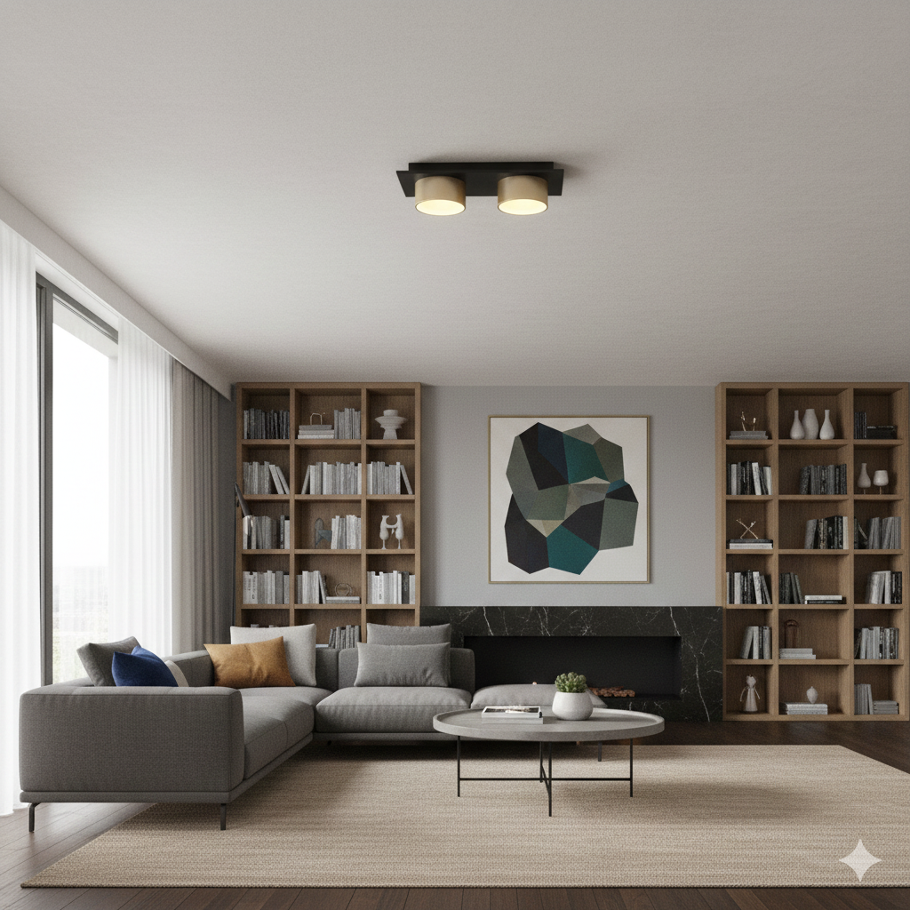 Raymond plafoniera a 2