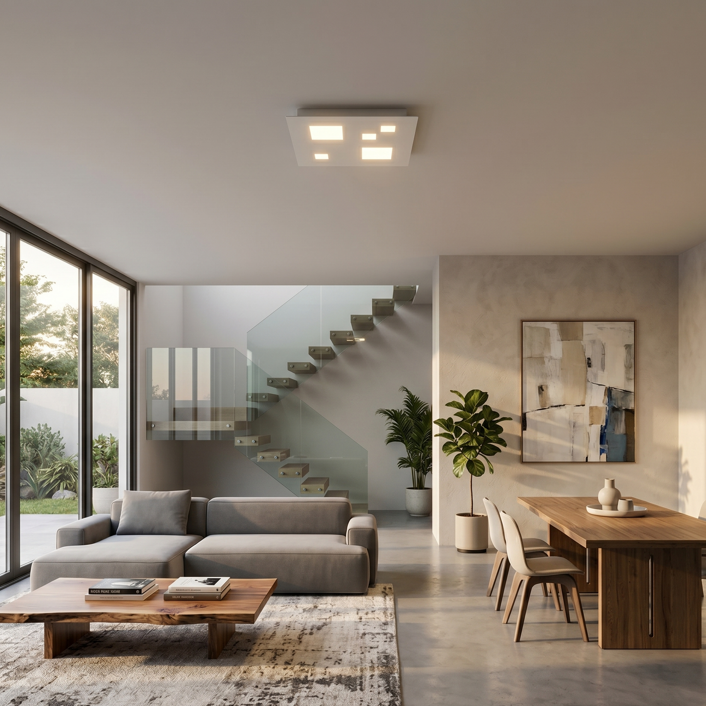 Velo lampada da soffitto 310x310mm