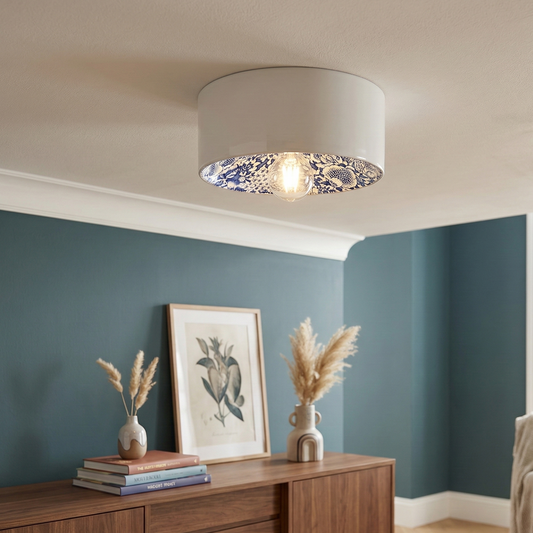 Sunset Disk plafoniera ricamata ∅ 25cm