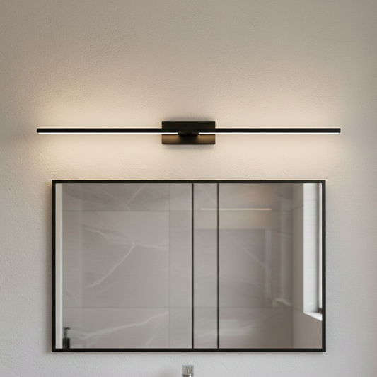 Tubular lineare nera