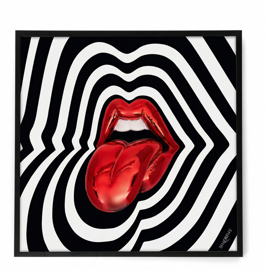 Optical Kiss quadro