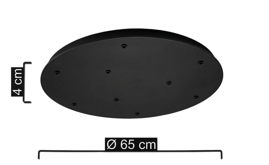 Base rotonda a 9