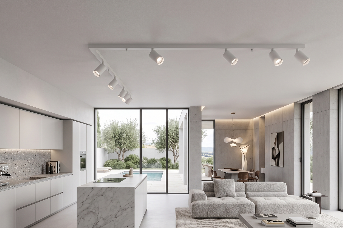 Matrix lampada da parete/soffitto a 6