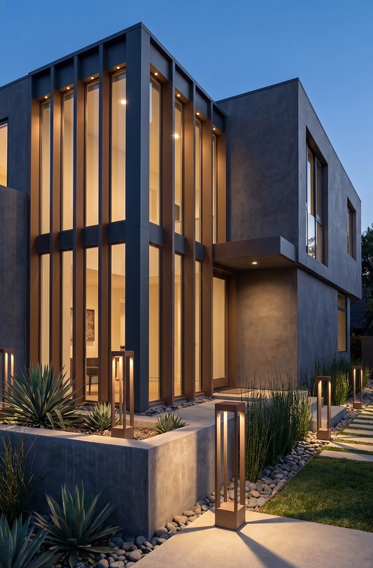 Aria quadra corten paletto