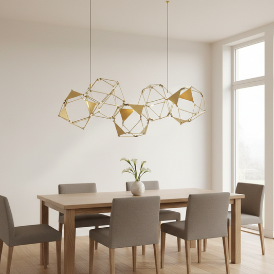 Lucciola Pro lineare a 5 gabbie oro