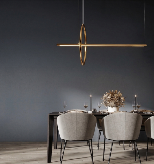 Anello sospensione oro 120cm