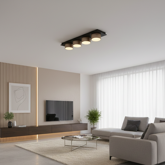 Raymond plafoniera a 4