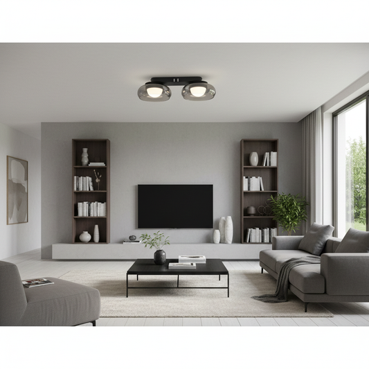 Carlene plafoniera a 2