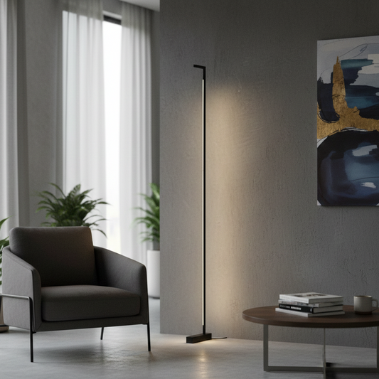 Tubular lampada da Terra nera