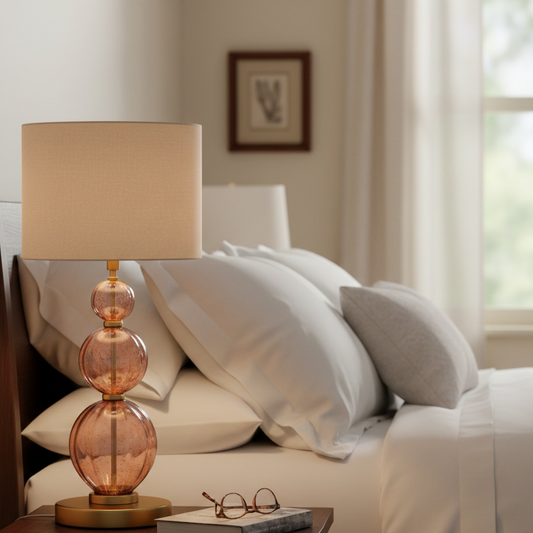 Aurora Blush lampada da tavolo