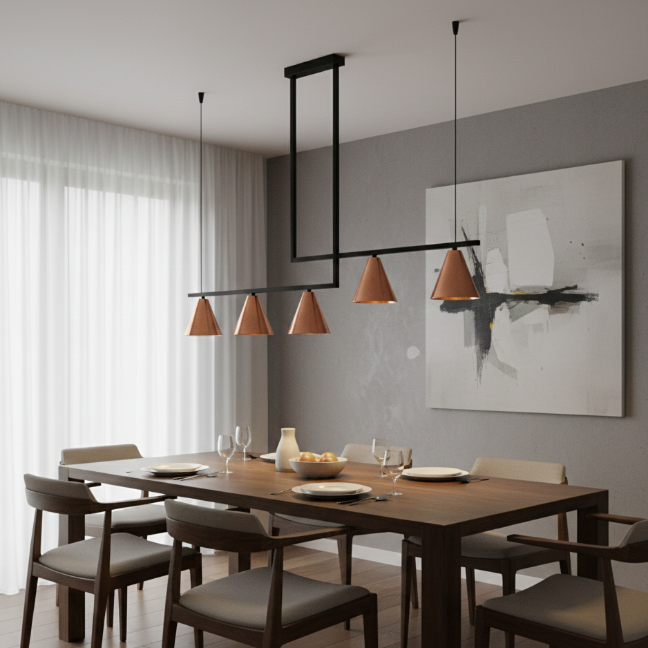 Lampada a sospensione: Bronzi di Riace