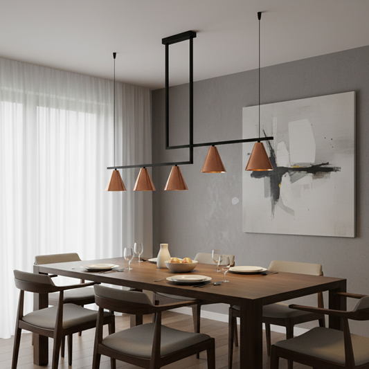 Lampada a sospensione: Bronzi di Riace