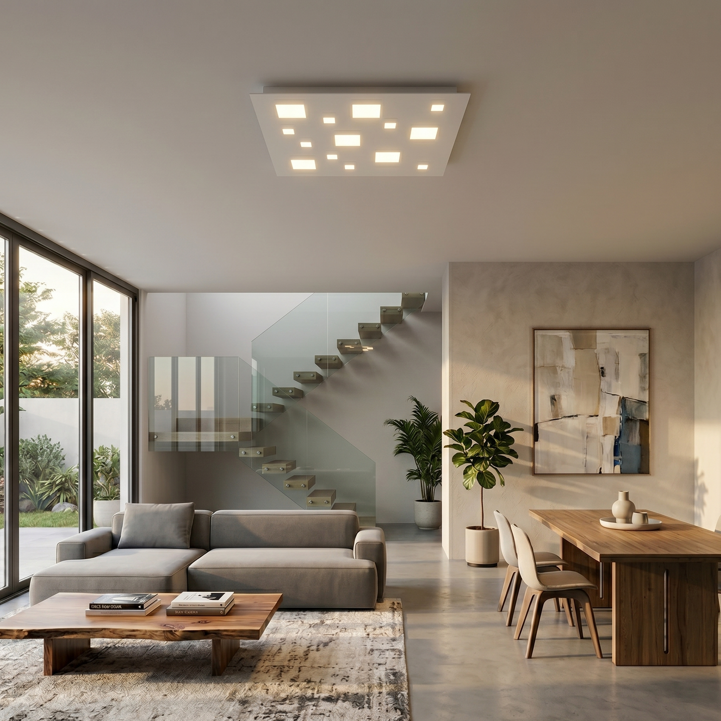 Velo lampada da soffitto 610x610mm