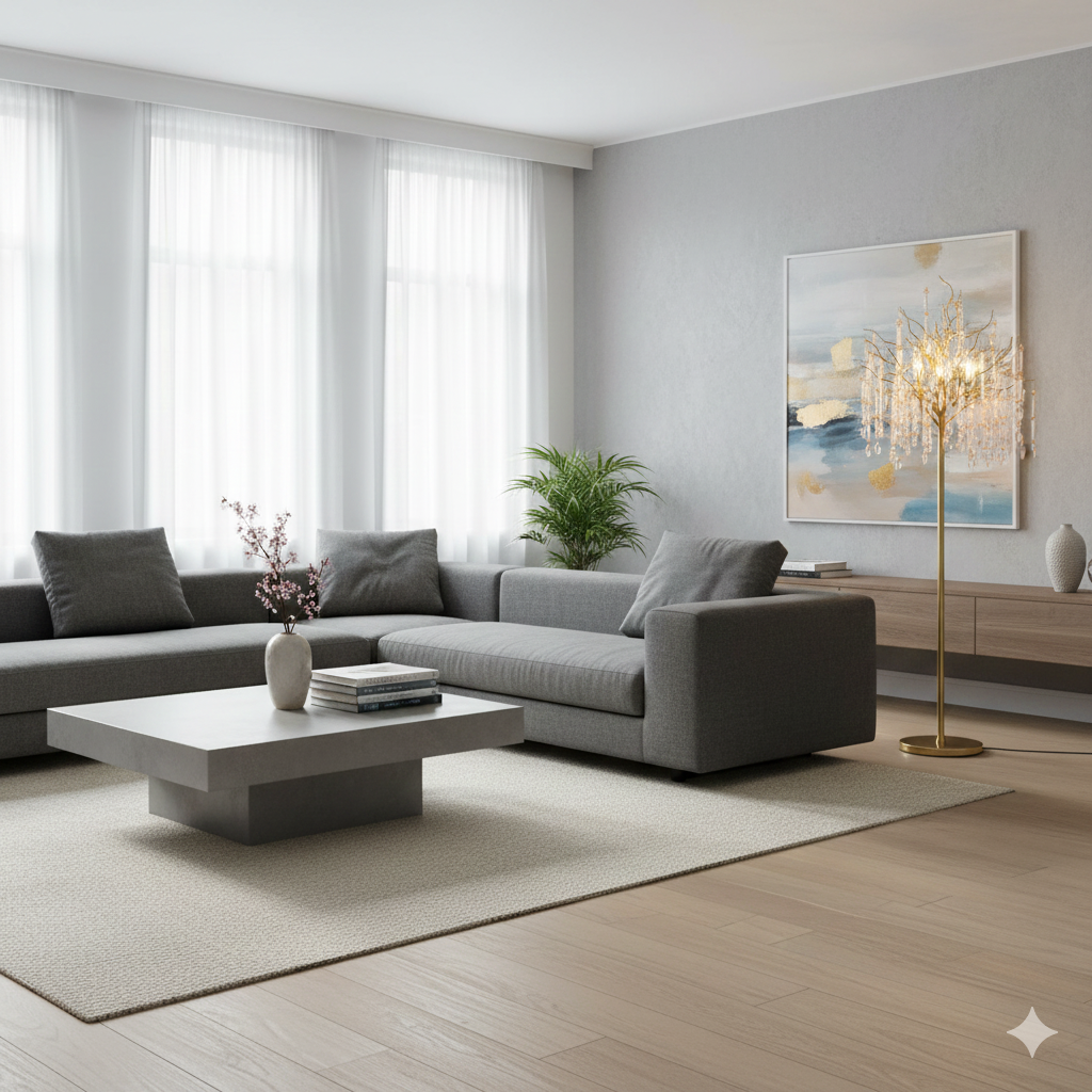 Gloria lampada da terra