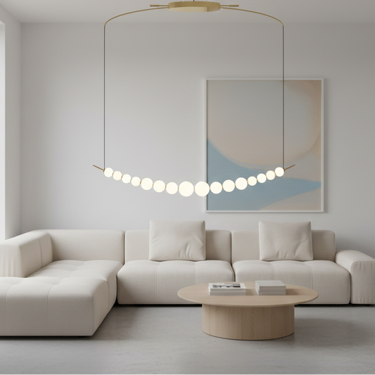 Perla Elegante 16 luci oro