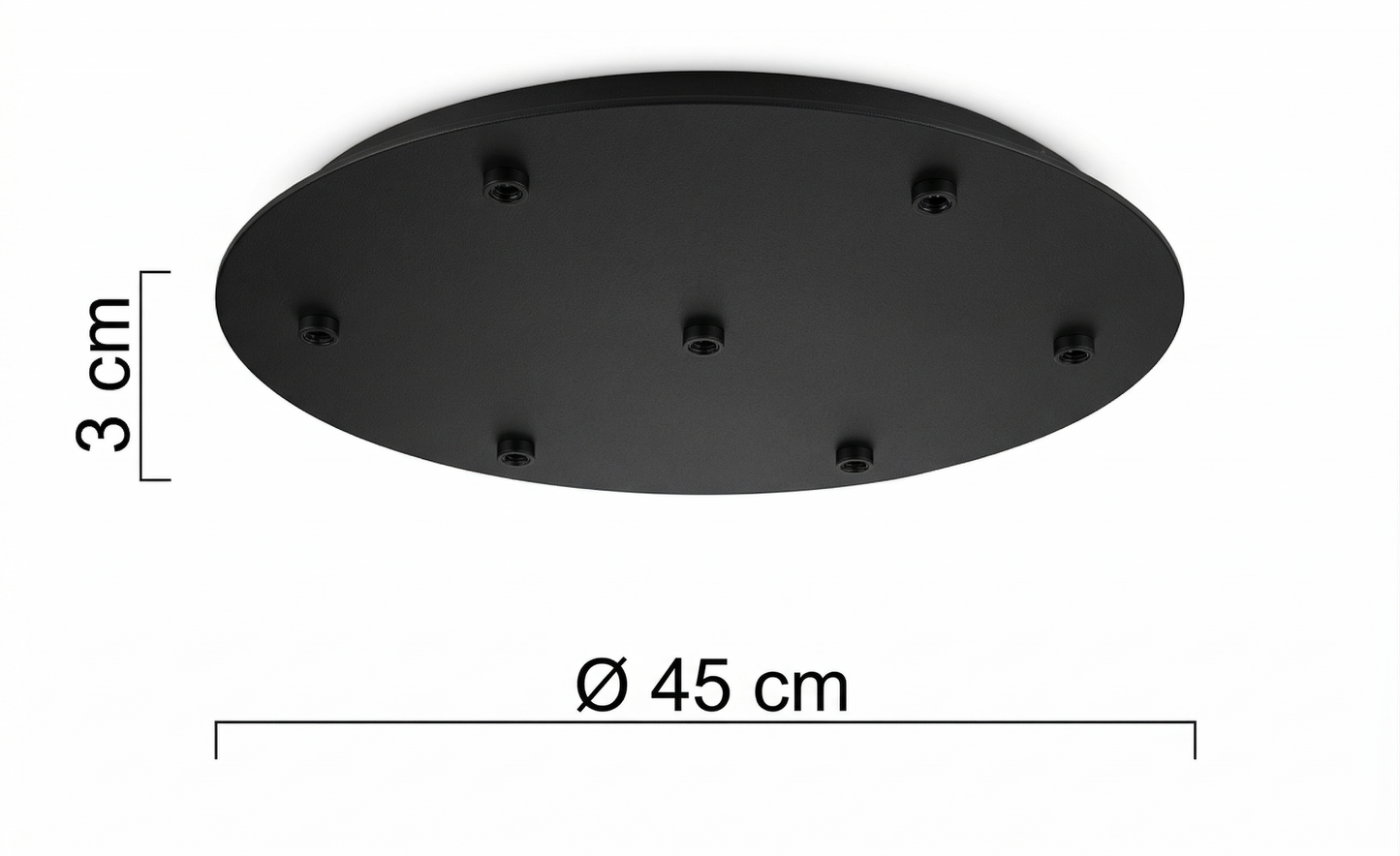 Base rotonda a 7