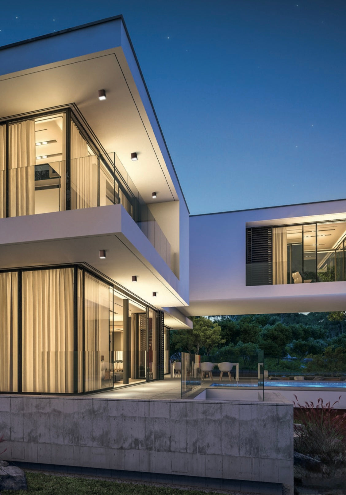 Beta Applique Luce Diretta 4000k