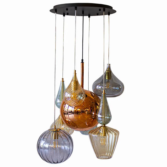 Lampadario a Sospensione Riflessi di Luce