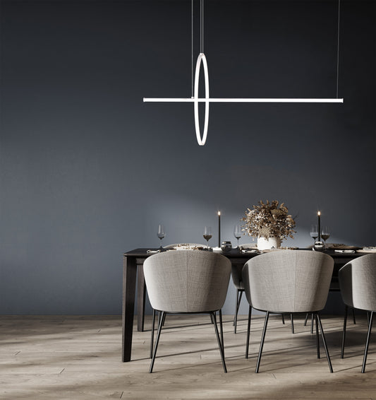 Anello sospensione bianca 120cm