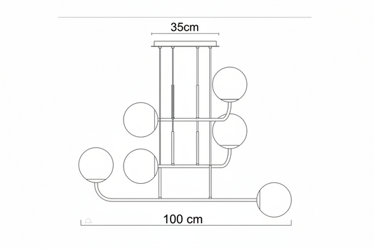 Adam sospensione 100cm