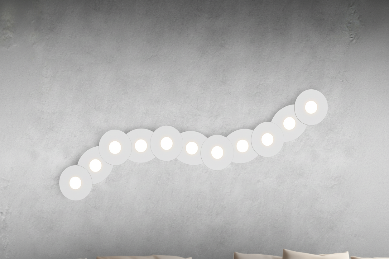 Tanya applique/lampada da soffitto 20cm