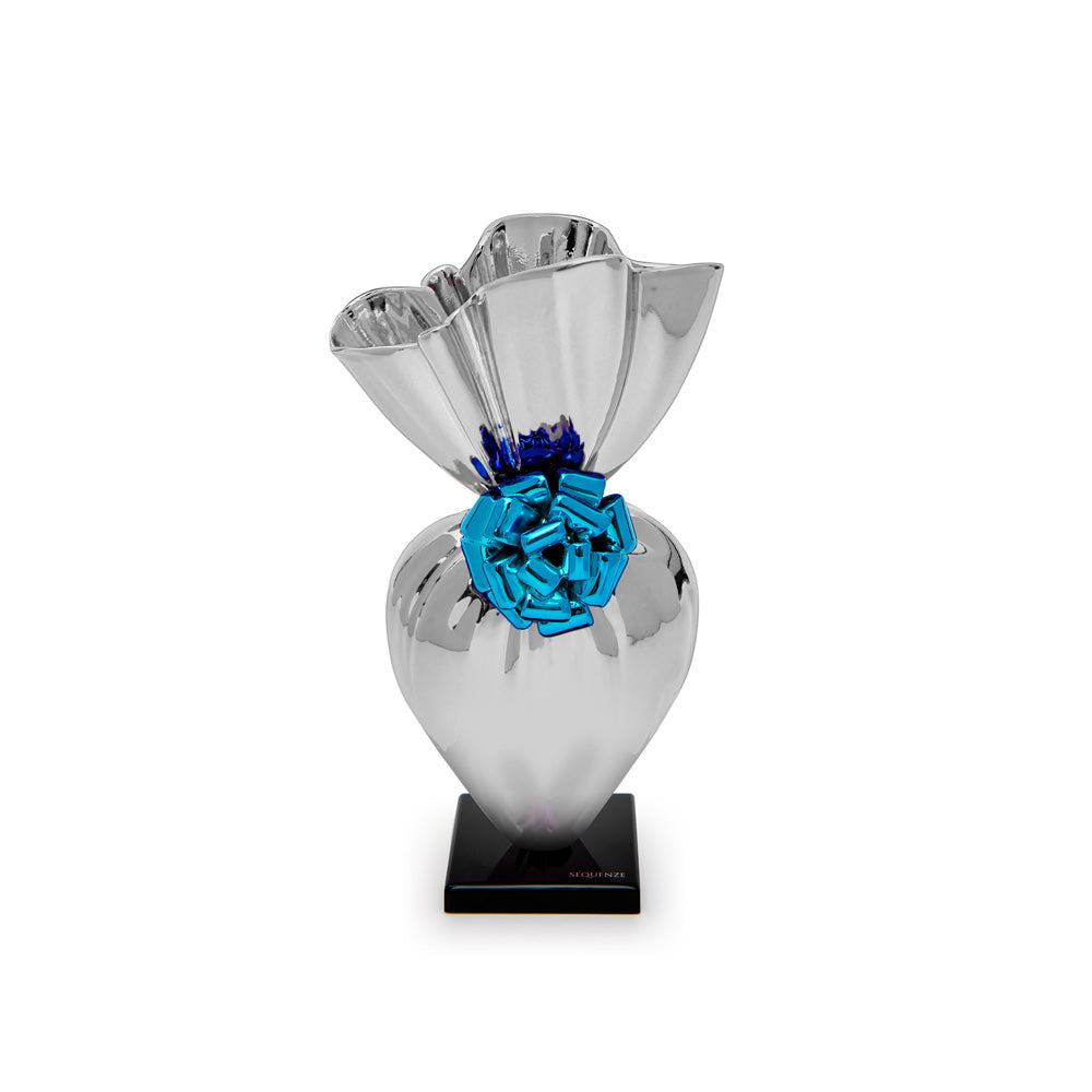 Cuore di caramelle scultura H 33cm