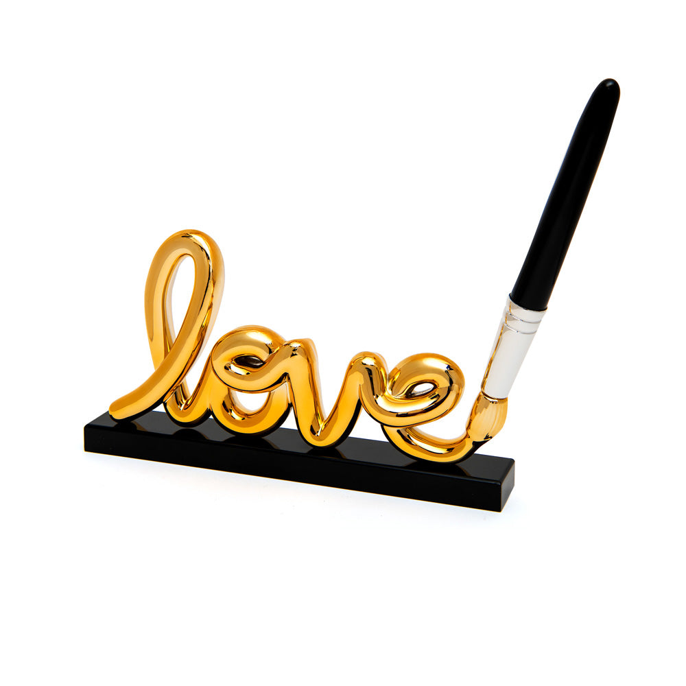 Tratto love scultura L 30cm