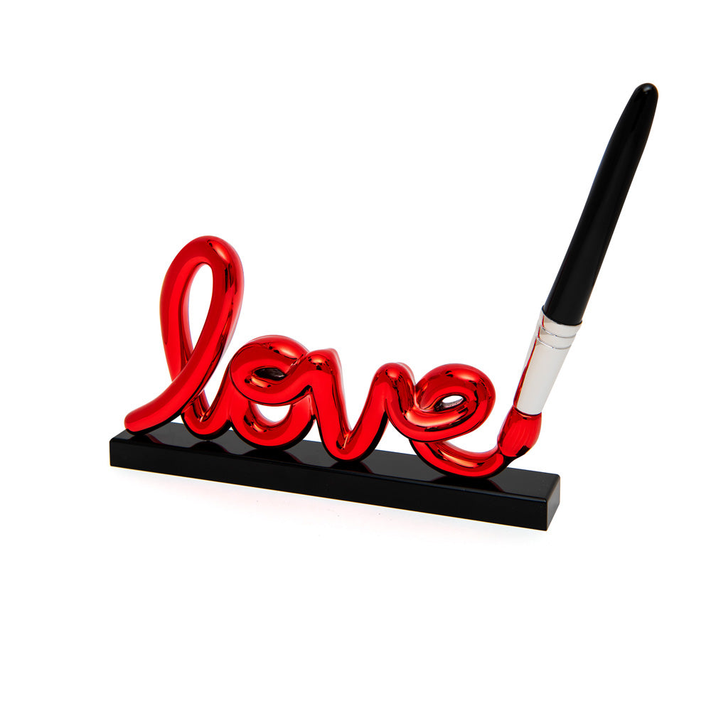 Tratto love scultura L 30cm