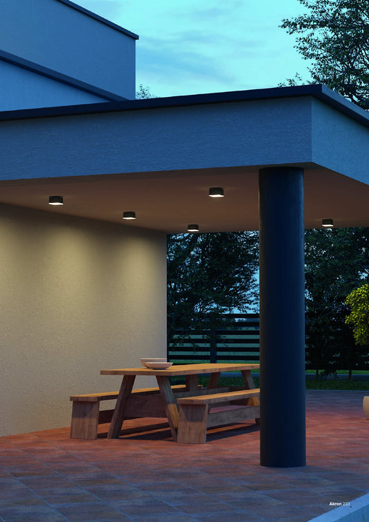 Akron plafoniera 3000k