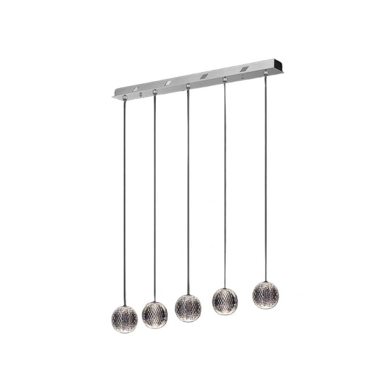 Diamante 5 luci lineare