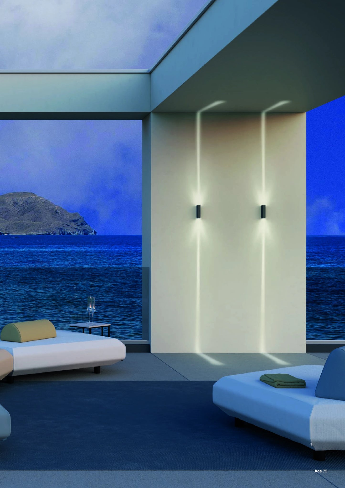 Ace applique da parete 4000k