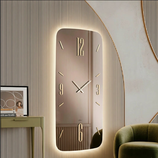 Galassia orologio led 80x160cm