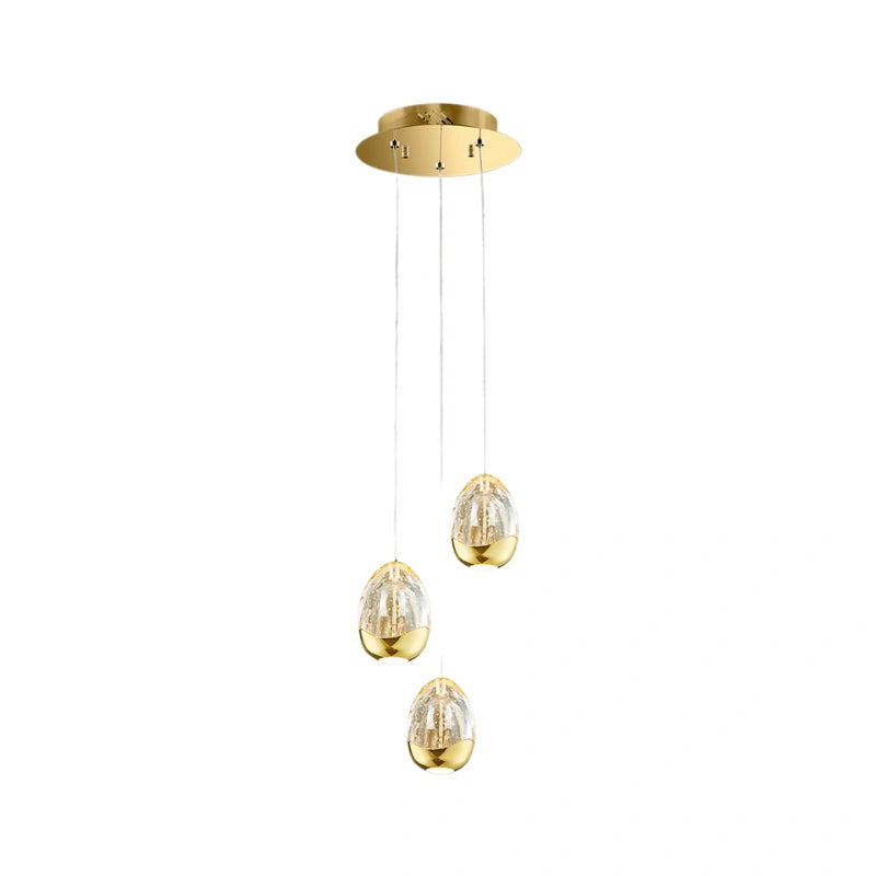 Golden egg a 3 luci oro