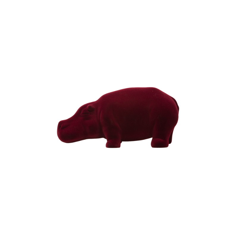 Hippo big scultura L80 P 34 H 35cm