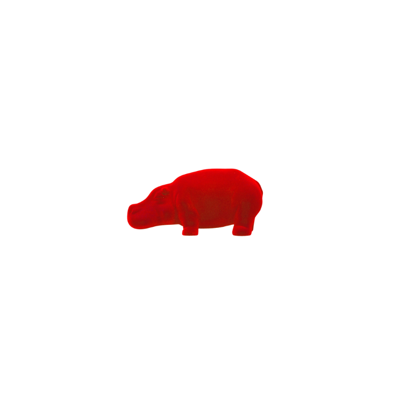 Hippo big scultura L80 P 34 H 35cm