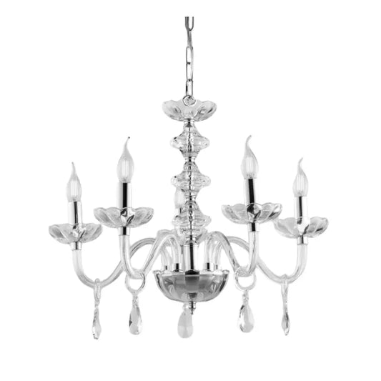 Eleganza cristallina a 5 luci