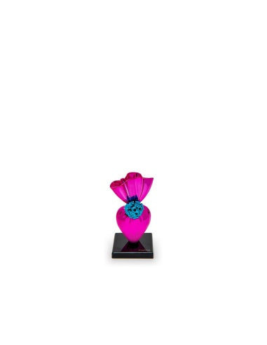 Cuore di caramelle scultura H 12cm