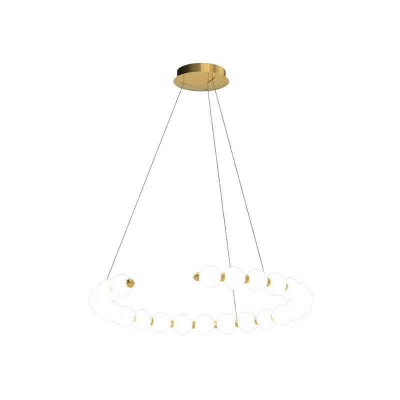 Perla Elegante 24 luci oro