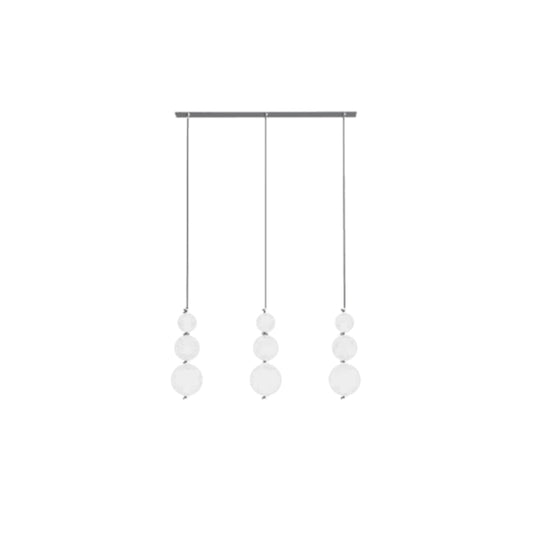 Perla Elegante Lineare 3 luci