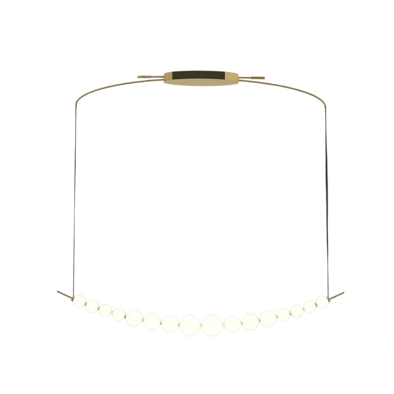 Perla Elegante 16 luci oro