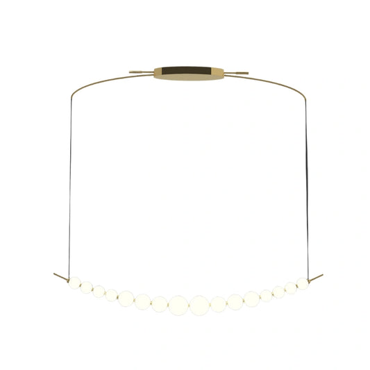 Perla Elegante 16 luci oro